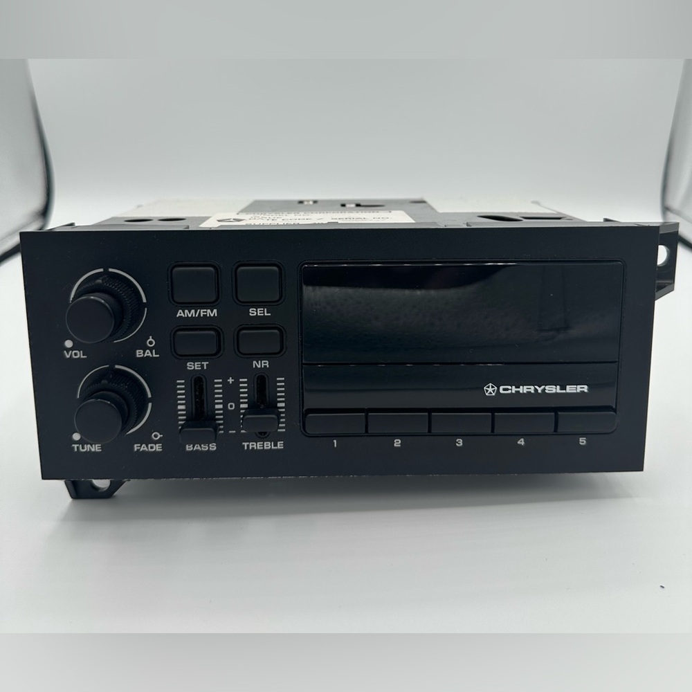 Chrysler AM FM Factory Stereo Radio Model 5269176 OEM 1990 1991 **UNTESTED**